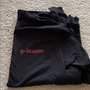 G-dragon concert merch long sleeve